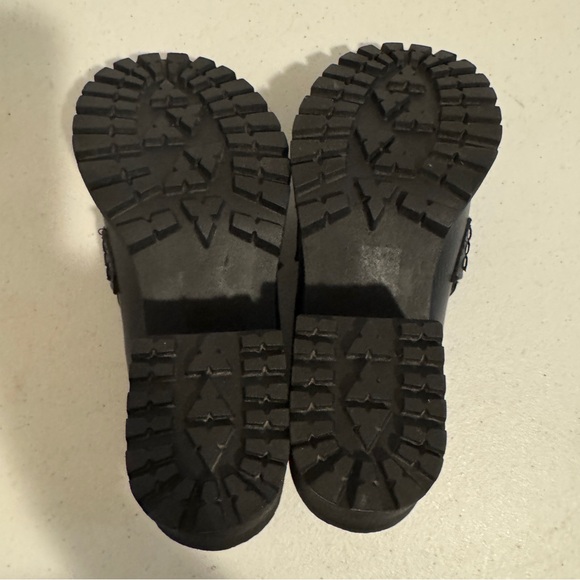 Soda Black Platform Loafers - Picture 7 of 10